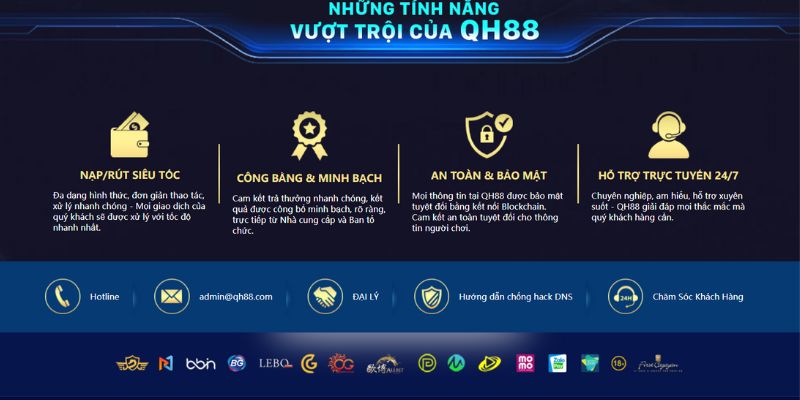 Giới thiệu QH88 có nhiều ưu điểm nổi bật